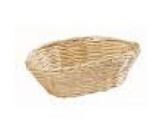 Cestino per pane ovale in Rattan Dimensioni mm. L 180 x P 130 x 60 h Modello 2851