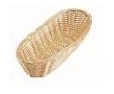 Cestino per pane ovale in Rattan Dimensioni mm. L 230 x P 100 x 60 h Modello 2857
