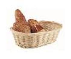 Cestino per pane ovale in Rattan Dimensioni mm. L 280 x P 210 x 80 h Modello 2847