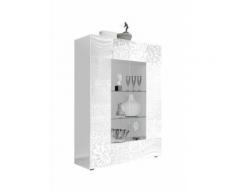 Credenza Mobile Soggiorno Con Vetrina 2 Ante In Melaminico 120x42x...