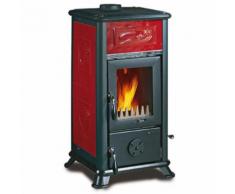 Stufa A Legna In Ghisa Dorella L8 Liberty Bordeaux 6500w La Nordi...