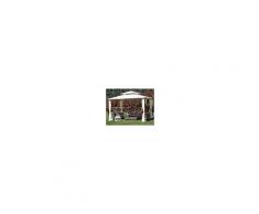 Arredo Giardino GAZEBO IN LEGNO E ALLUMINIO MODELLO TOP ALU DA 300x400x305h CM CODICE: 60018