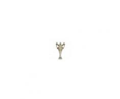 Ceramiche Caltagirone Candelabro ceramica 3 luci Gi