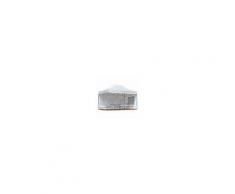 Gazebo pieghevole copertura bianca 4,5 x 3 m