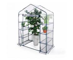 Serra Da Giardino In Metallo E Pvc 8 Ripiani Bertozzi