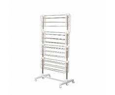 Stendibiancheria 4 Piani Regolabile In Acciaio Inox Premium Benzon...