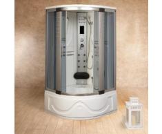 Box Doccia Idromassaggio 105x105 Cm Vasca Sauna E Bagno Turco Vorich Texas