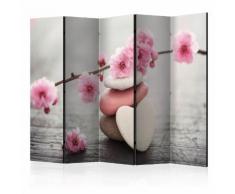 Paravento 5 Pannelli - Zen Flowers Ii 225x172cm Erroi