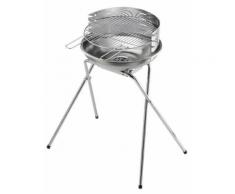 Barbecue A Carbone Carbonella In Acciaio Bauer 480 Pro Inox