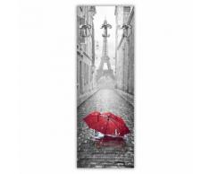 Appendiabiti Da Parete In Legno 3 Ganci + 2 Portaborse Vezzani Umbrella Paris