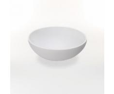Lavabo Da Appoggio Ø42x15 Cm In Resina Tft Dublino 2 Bianco Opaco...