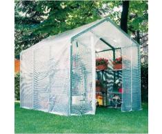 Serra Da Giardino A Casetta In Pvc Con Telo Rama Bucaneve Verde