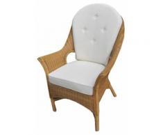 Poltrona Da Giardino In Rattan Adami Miele