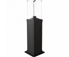 Stufa A Pellet Decorativa Senza Canna Fumaria Da Esterno 146x44x44...