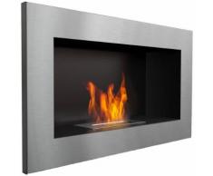 Camino A Bioetanolo Da Parete 64,8x37,4x16,4 Cm Flig Washington Saty
