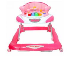 Girello Per Bambina 3 Altezze Kids Joy Space Rosa