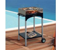 Barbecue A Carbone Con Griglia In Acciaio Famur Bk 6 Life