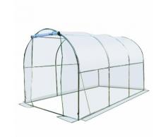 Serra Da Giardino Per Piante A Tunnel In Pvc 250x200x200 Cm Miozzi