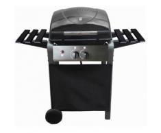 Barbecue A Gas Gpl 2 Fuochi Soriani Nero...
