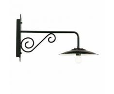 Lampada Applique Piccola Colore Grigio Per Esterno Linea Piatto Antico Sovil
