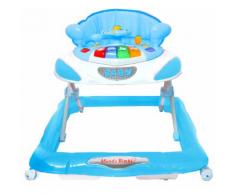 Girello Per Bambino 3 Altezze Kids Joy Space Azzurro