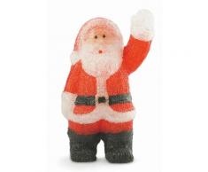 Pupazzo Babbo Natale Luminoso 120 Led 30x23x60 Cm Soriani