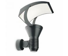 Lampada Applique Grande Con Vela Colore Grigio Per Esterno Linea Sail Livos