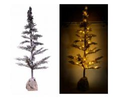 Albero Di Natale Luminoso Con Led E Pigne In Pvc H170cm Adami Juta...