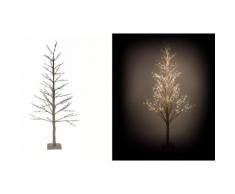 Albero Di Natale Luminoso 186 Led In Carta H150cm Adami Oro