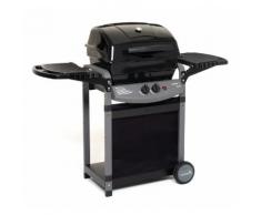 Barbecue A Gas Gpl 2 Bruciatori Pietra Lavica Sochef Saporillo Ner...