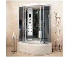 Box Doccia Idromassaggio 130x85 Cm Vasca Sauna E Bagno Turco Vorich Florence Lato Sinistro