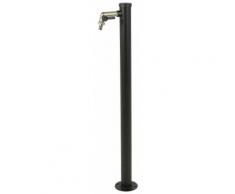 Fontana Da Giardino Con Rubinetto Belfer 42sr Grigio Antracite...