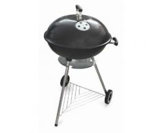 Barbecue A Carbone Carbonella Tondo Con Ruote Soriani Nero