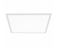 Faretto Incasso Alluminio Quadrato Bianco Controsoffitto Led 40 Wa...