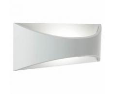 Lampada Applique Piccola Riflettente 6w A Led Cob Colore Bianco Per Esterno Linea Moon Sovil