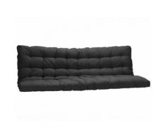 Futon MODULO speciale divano letto - 135x190 cm - Nero