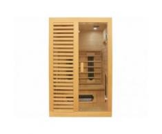Sauna Infrarossi 2 posti EVERETT - L120xP100xH190 cm - 1750W