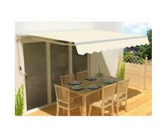 Tenda da sole a manovella PALEAS 3,95 x 2,5 m - beige