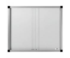QUIPO Bacheca, ante scorrevoli, 15 (3 x 5) fogli UNI A4