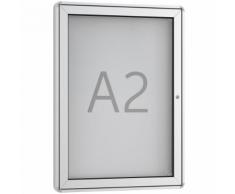 Bacheca con anta incernierata B1, 1 x UNI A2