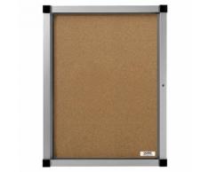 QUIPO Bacheca, anta a battente, 9 (3 x 3) fogli UNI A4