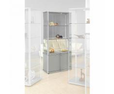 office akktiv Vetrina dal design elegante, con armadietto, alt. x largh. x prof. 1800 x 820 x 420 mm