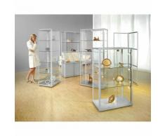 office akktiv Vetrina dal design elegante, versione montanti, alt. x largh. x prof. 1800 x 520 x 520 mm