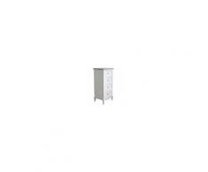 Mobiletto 4 Cassetti 44 X 34 X 90 Per Interno Camera Cameretta Salotto Ingresso Cucina