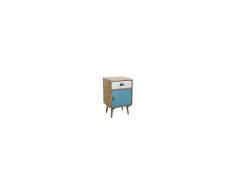 Mobiletto 1 Anta 1 Cassetto 40 X 36,5 X 64 Per Interno Camera Cameretta Salotto Ingresso Cucina