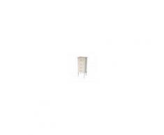 Mobiletto Shabby Chic 4 Cassetti 40 X 34,5 X 100 Per Interno Camera Cameretta Salotto Ingresso Cucina