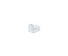 Outsunny Serra da Giardino per Piante a Tunnel in PVC, 250x200x200cm