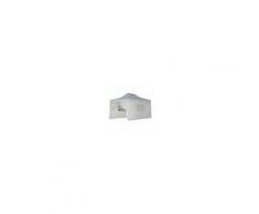 Outsunny Gazebo Richiudibile a Fisarmonca, Bianco, 4.5x3m