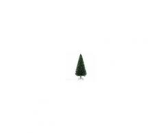 Homcom Albero di Natale Artificiale 180cm in PVC Fibre Ottiche Foltissimo con 230 Luci a LED