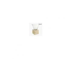 Home Centrotavola Vetro Legno Pure Crystal Deco Collezione by Homania
